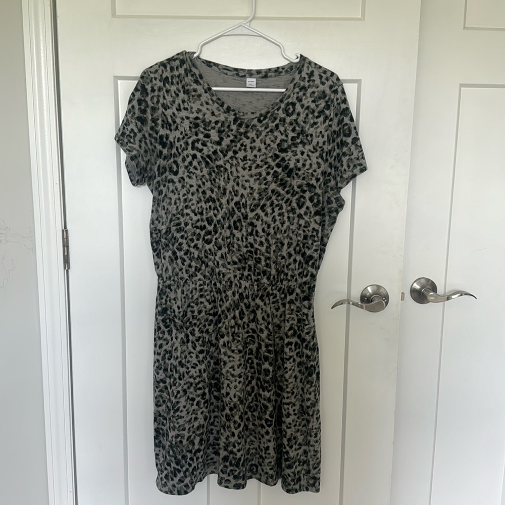 Cotton t-shirt dress
